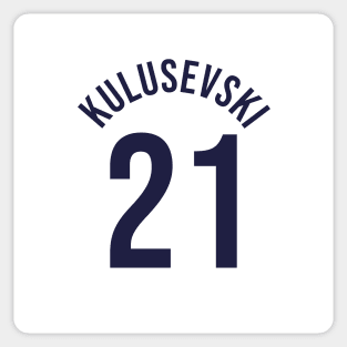 Kulusevski 21 Home Kit - 22/23 Season Sticker